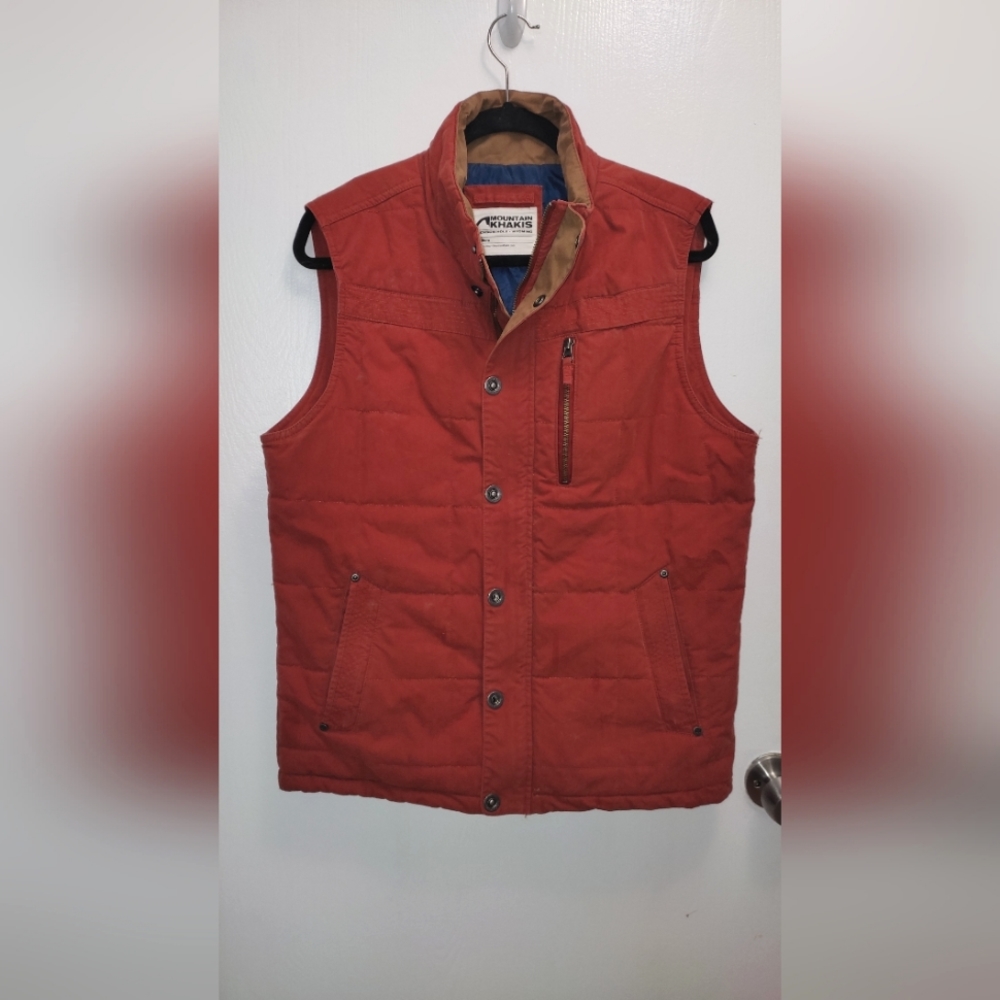 Mountain Khakis Swagger Vest - Sienna Red/Orange
